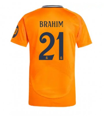 Real Madrid Brahim Diaz #21 Bortatröja 2024-25 Kortärmad